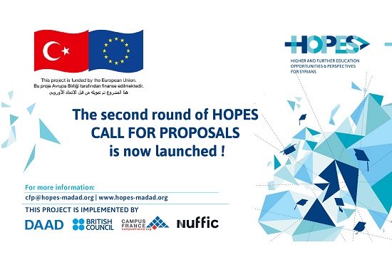 Hopes Proje Teklif Çağrıları Açıldı (TR-ENG)