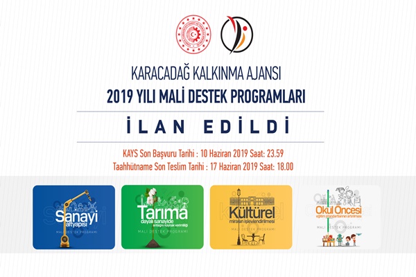 Karacadağ Kalkınma Ajansı 2019 Yılı Mali Destek Programı