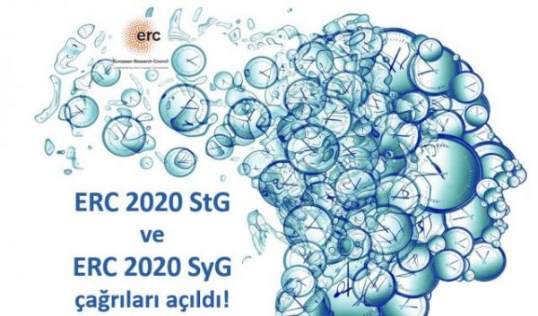 ERC 2020 Starting Grant ve Synergy Grant Çağrıları Açıldı